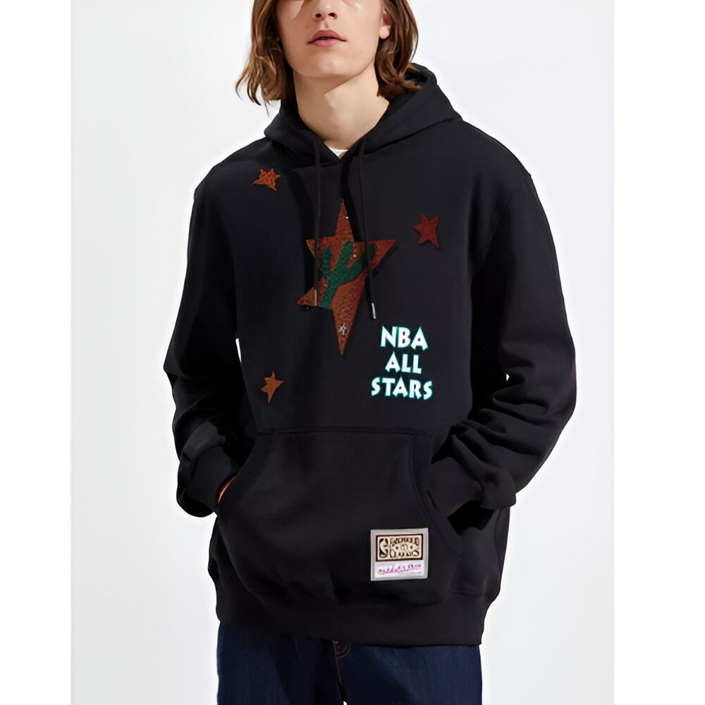 Mitchell & Ness Hardwood Classics Mens 1995 NBA Allstars Hoodie Sweatshirt L